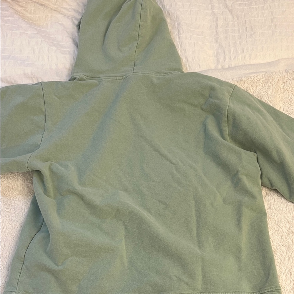 437 Sage Green Hoodie - Picture 3 of 3